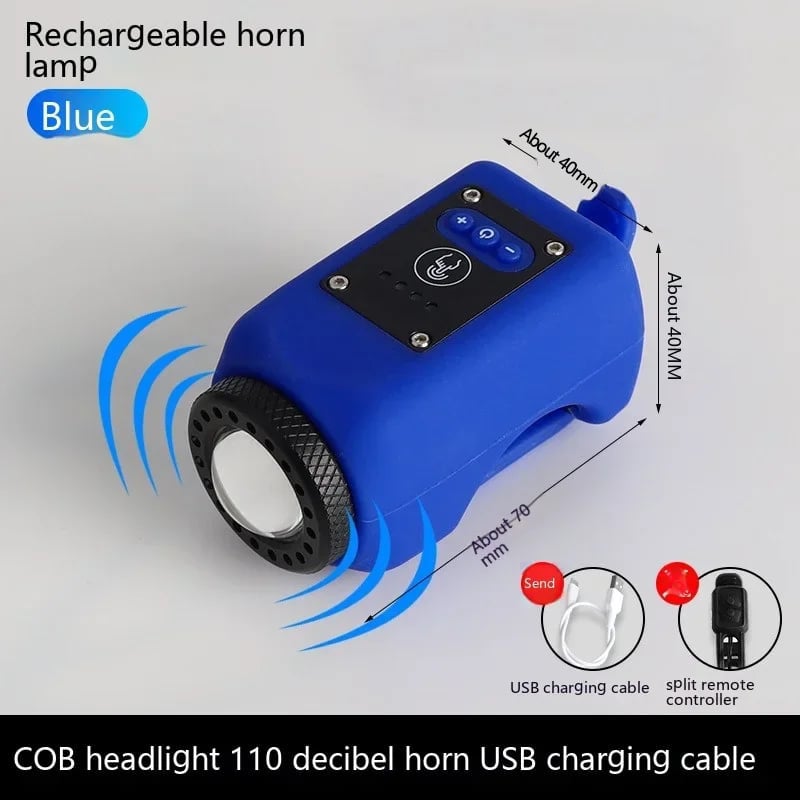 Arvessoo™ Bike Electronic Horn with Large Range Floodlight