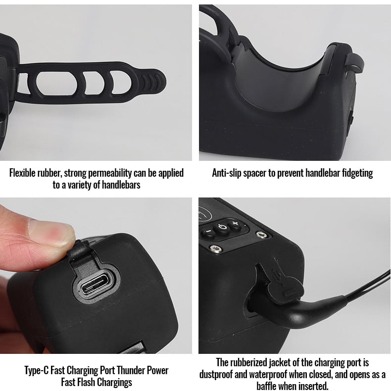 Arvessoo™ Bike Electronic Horn with Large Range Floodlight