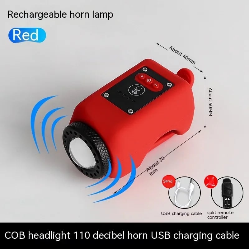 Arvessoo™ Bike Electronic Horn with Large Range Floodlight