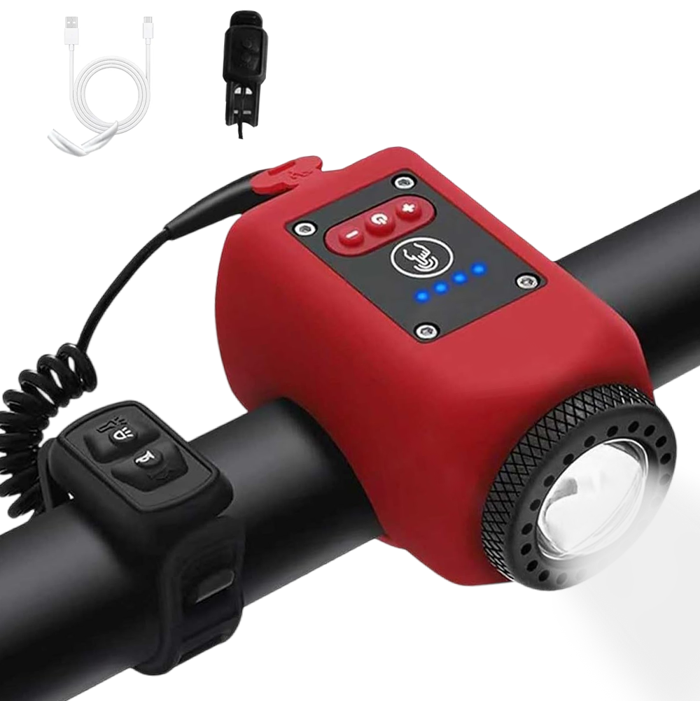 Arvessoo™ Bike Electronic Horn with Large Range Floodlight