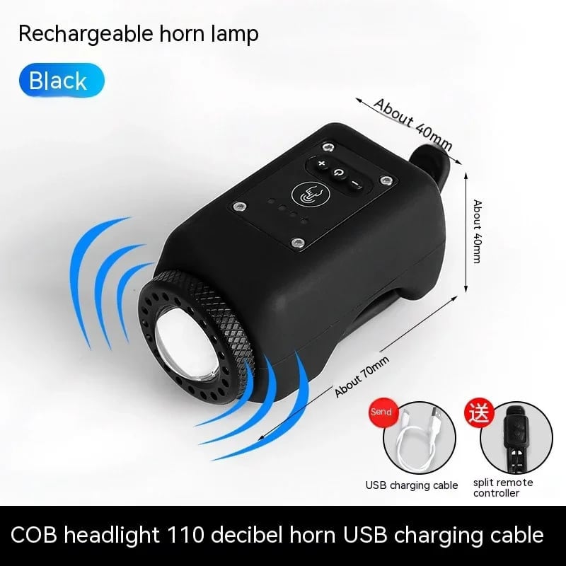 Arvessoo™ Bike Electronic Horn with Large Range Floodlight