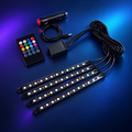 48-LED four-strip RGB car footwell light kit