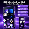 Purple X36 Ultra Android handheld game console